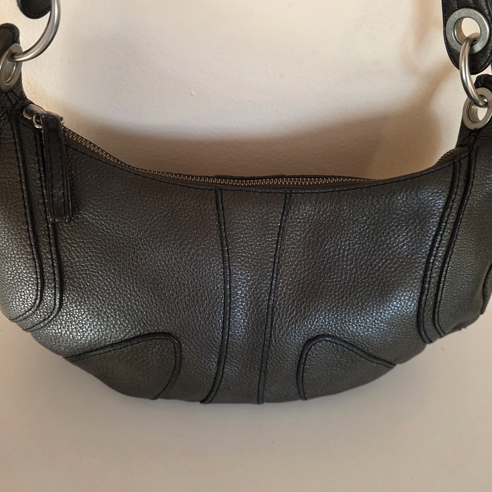 Banana Republic Bronze Leather Hobo Bag